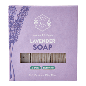 Crate 61 Organics - Lavender Bar Soap (3pk)