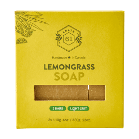 Crate 61 Organics - Lemongrass Bar Soap (3pk)