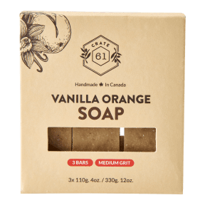 Crate 61 Organics - Vanilla Orange Bar Soap (3pk)
