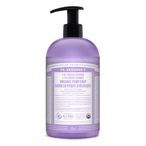 Dr. Bronner's Magic Soap - Lavender Organic Sugar Soap (710ml)