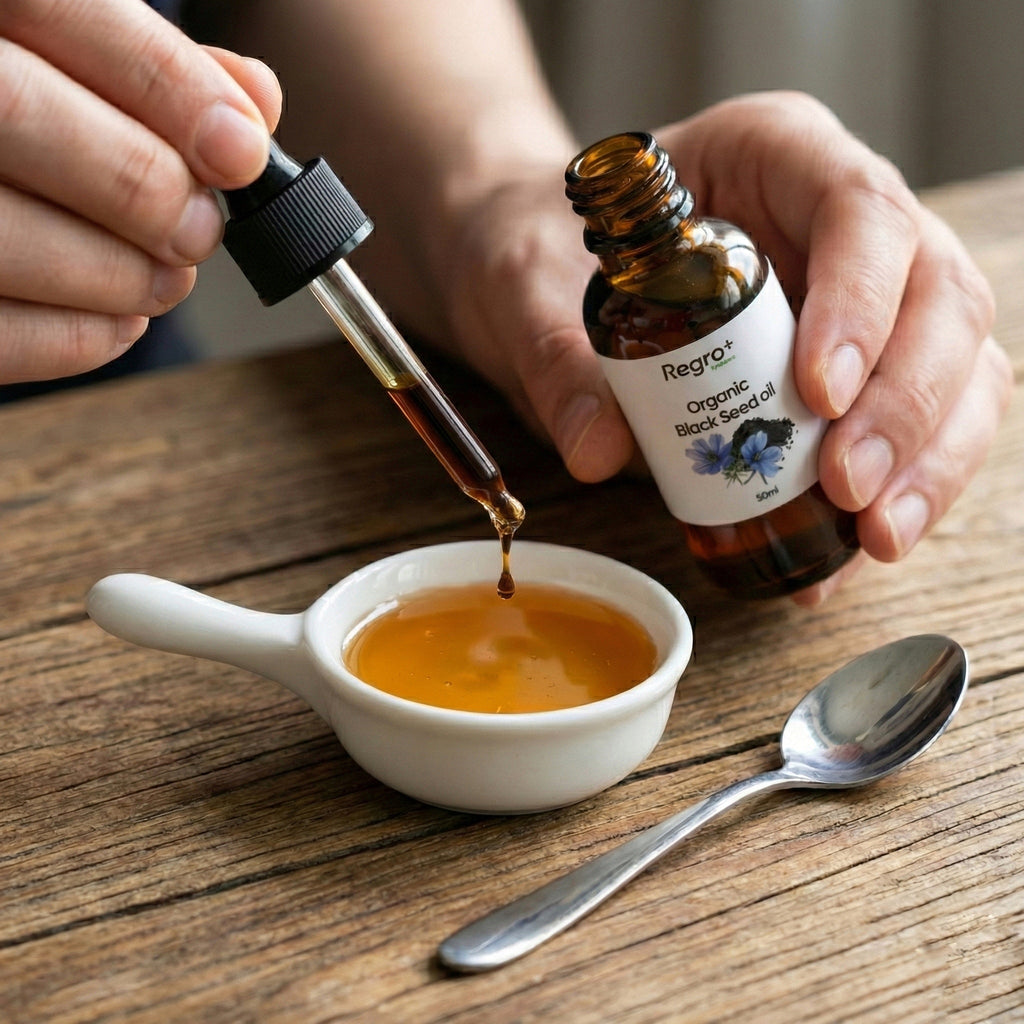 Regro Black Seed Oil – 100% Pure Cold-Pressed