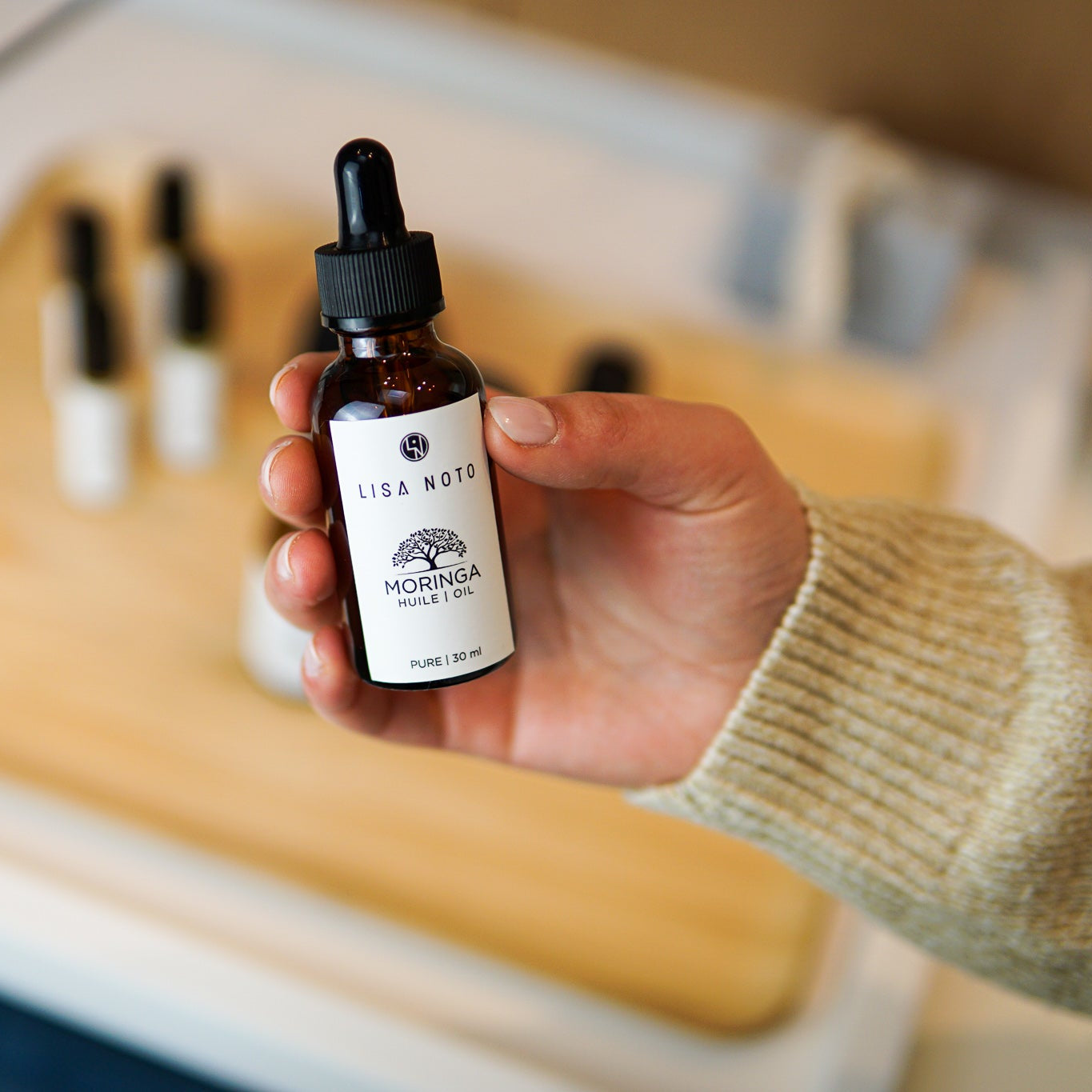 Pure Organic Cold-Pressed Moringa Oil 55ml