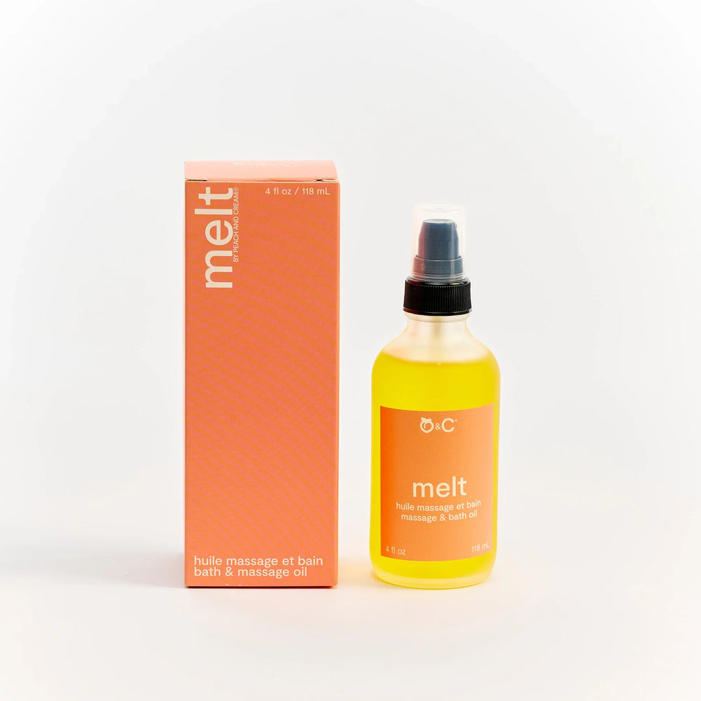massage oil - melt - massage and bath